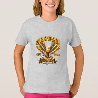 Shiny California Athletic Dept 1985 Kids T Shirt