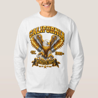 Shiny California Athletic Dept 1985 Men T Shirt