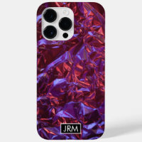 Shiny Crumpled Foil Iridescent Wrap Custom Bronze
