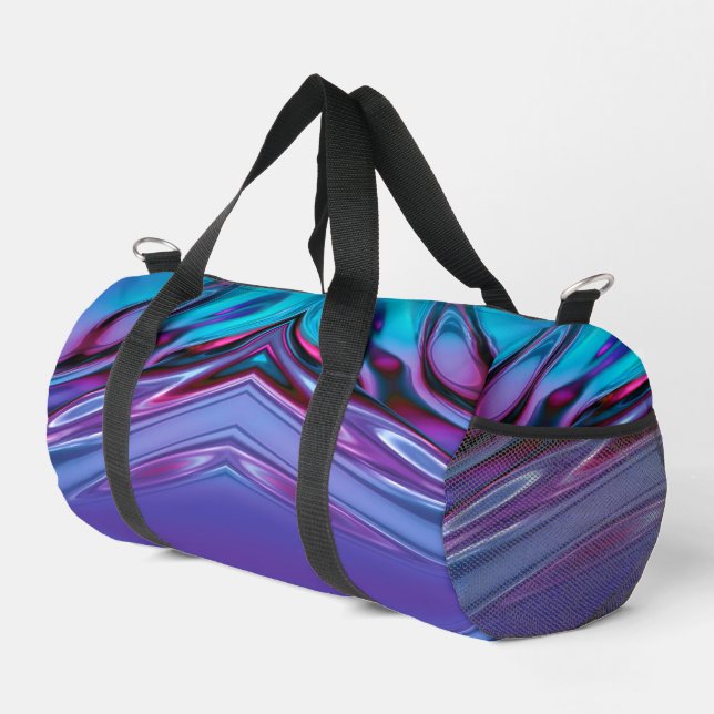 Shiny Duffle Bag (Right Corner)
