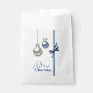 Shiny Elegant Christmas Balls Favour Bag