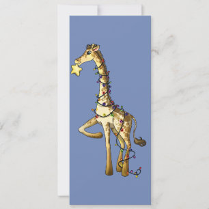 Shiny Giraffe Invitation
