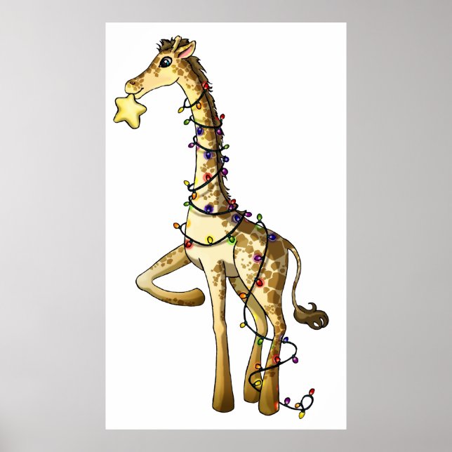 Shiny Giraffe Poster (Front)