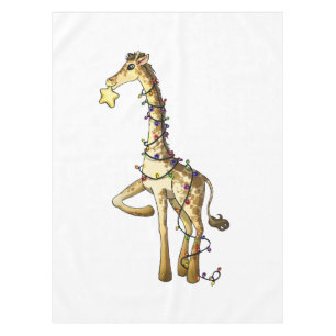 Shiny Giraffe Tablecloth