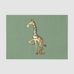 Shiny Giraffe Tissue Paper
