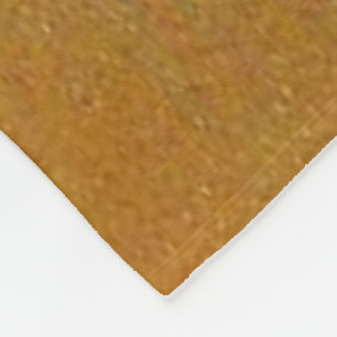 Shiny Gold Art Fleece Blanket