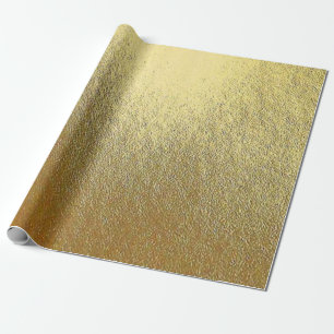 Shiny Gold Art Wrapping Paper