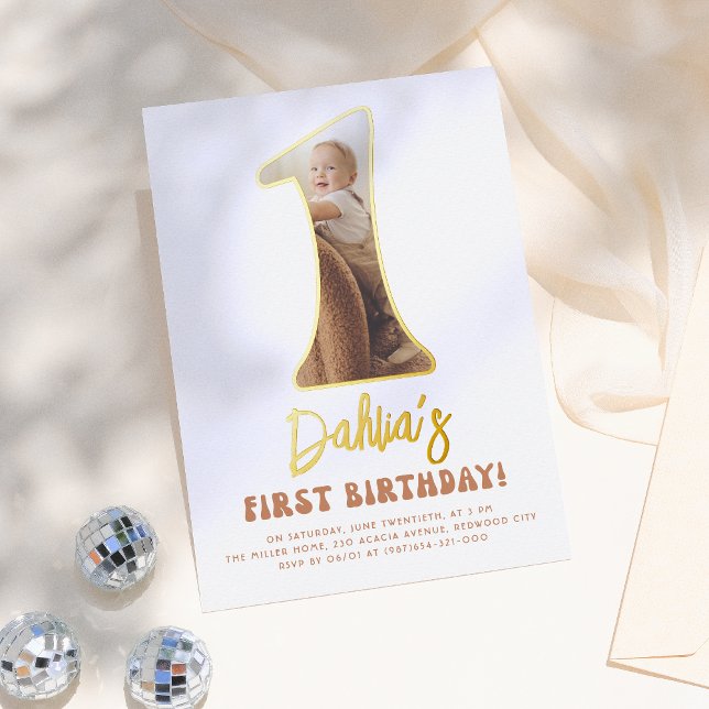 Shiny Groovy One Boho 70s Photo 1st Birthday Party (Creator Uploaded)