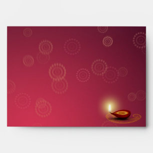 Shiny Happy Diwali Diy - Envelope A7 Greeting Card
