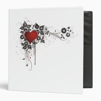 Shiny Heart, Leaves & Flowers - Original Binder