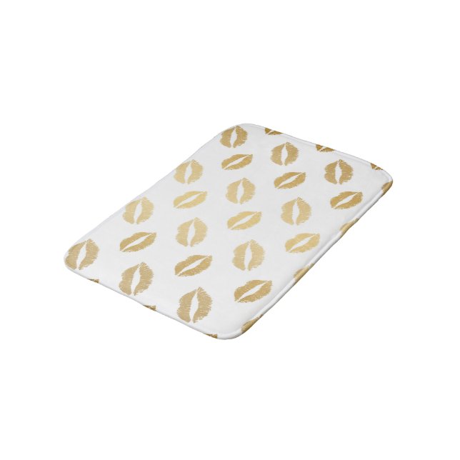 Shiny Kisses Bath Mat (Angled)