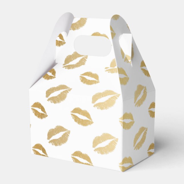 Shiny Kisses Favor Box (Front Side)