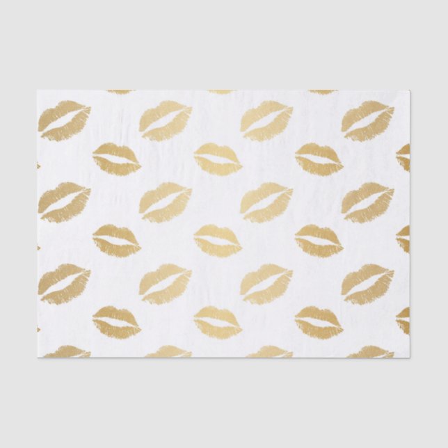 Shiny Kisses Tissue Paper (Front)