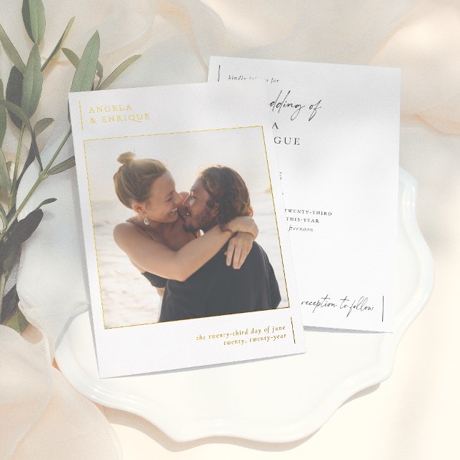 Shiny Modern & Minimalist Romantic Photo Wedding (Creator Uploaded)