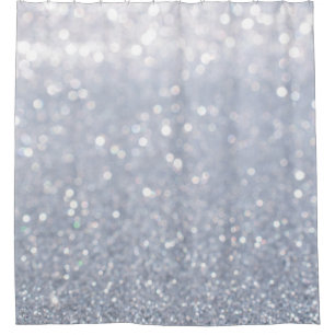 shiny of silver glitter abstract background