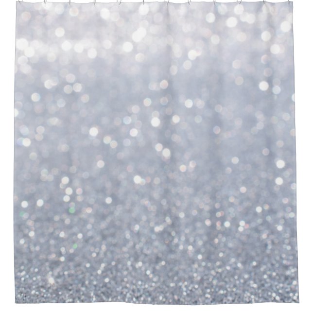 shiny of silver glitter abstract background (Front)