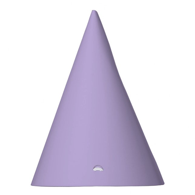 Shiny Pastel Purple Party Hat for Any Event (Right)