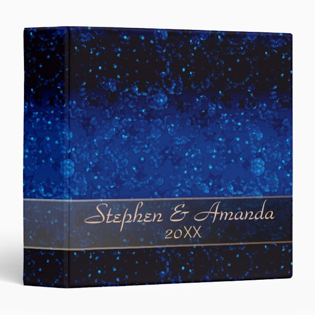 Shiny pattern, sequins, glitter binder (Front/Spine)