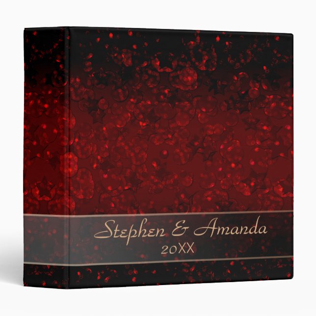 Shiny pattern, sequins, glitter, glitter binder (Front/Spine)