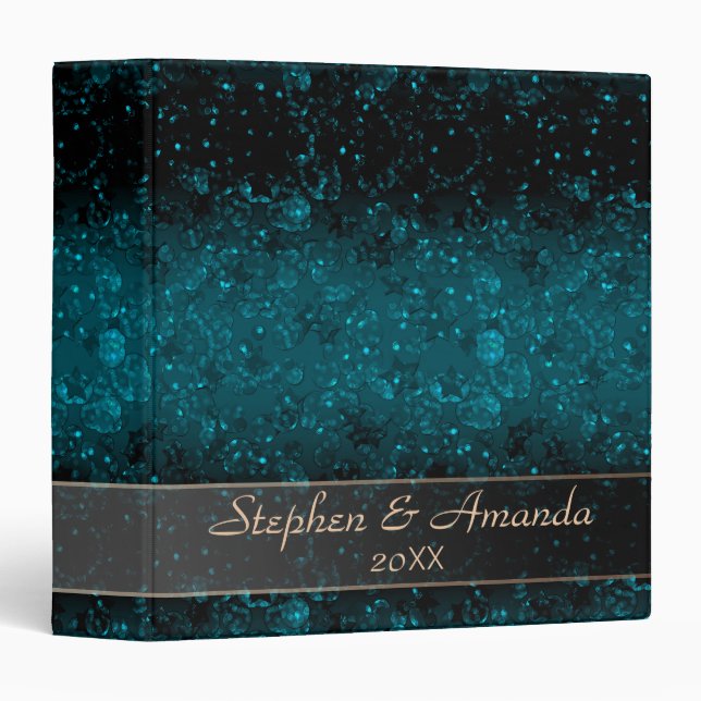 Shiny pattern, sequins, glitter, glitter, glitter binder (Front/Spine)