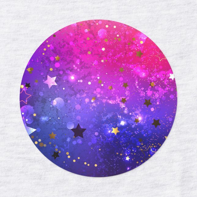 Shiny Pink Blue Background (Design 1)