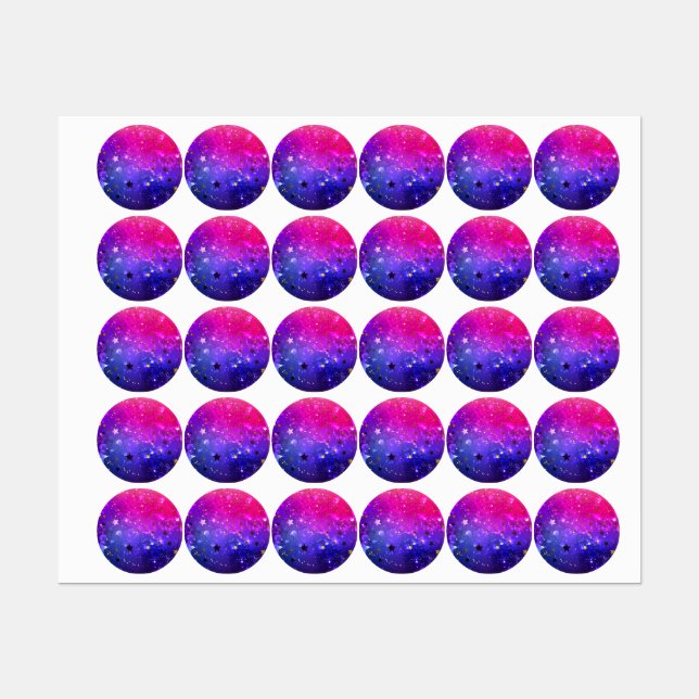 Shiny Pink Blue Background (Sheet)