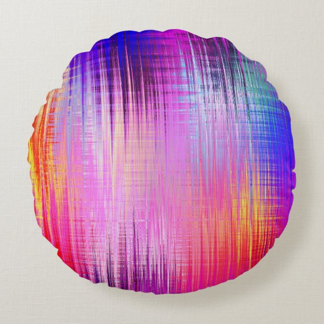 Shiny Reflections...... Round Pillow (Front)