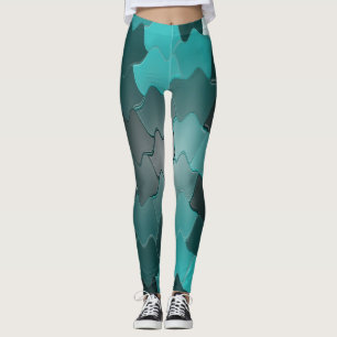 Shiny ripples in the Sea.... Leggings