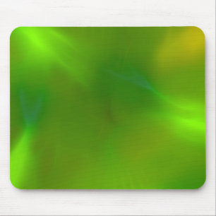 Shiny Shimmering Lime Green Mouse Pad