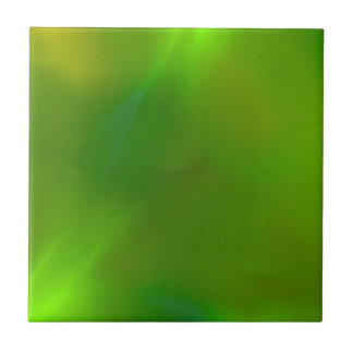 Shiny Shimmering Lime Green Tile