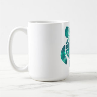 Shiny turtle coffee mug
