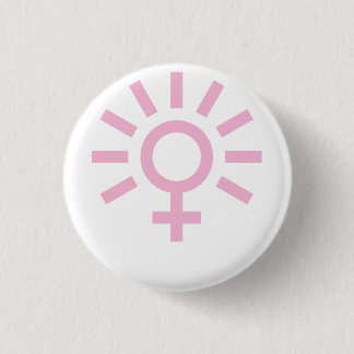 ♀ shiny Venus 1 Inch Round Button