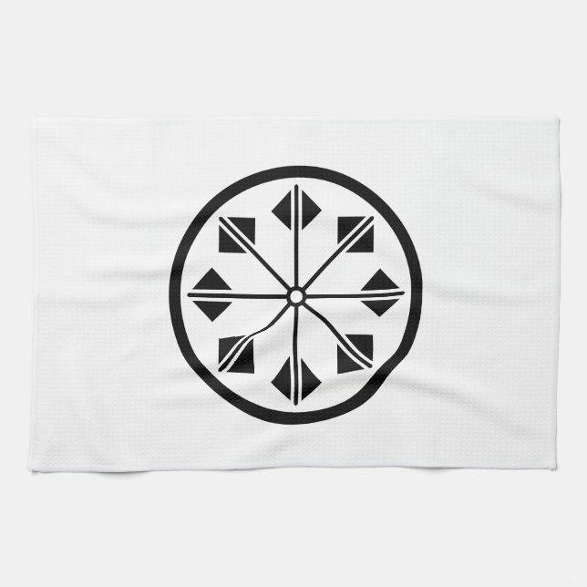 Shionada pinwheel kitchen towel (Horizontal)