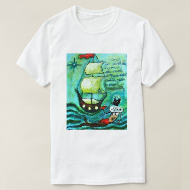 Ship Ahoy T-Shirt (Design Front)
