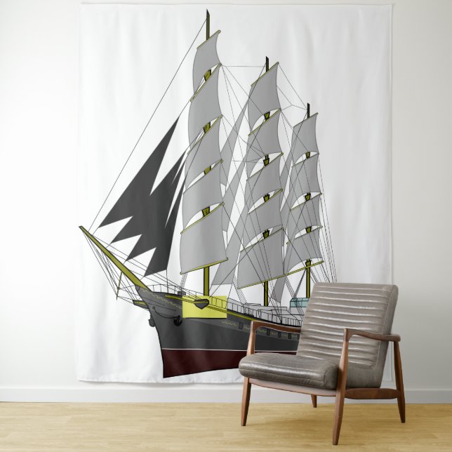 Ship Ahoy Tapestry (In Situ)