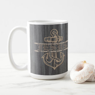 Ship Anchor and Rope is Proclaiming Jesus Coffee Mug