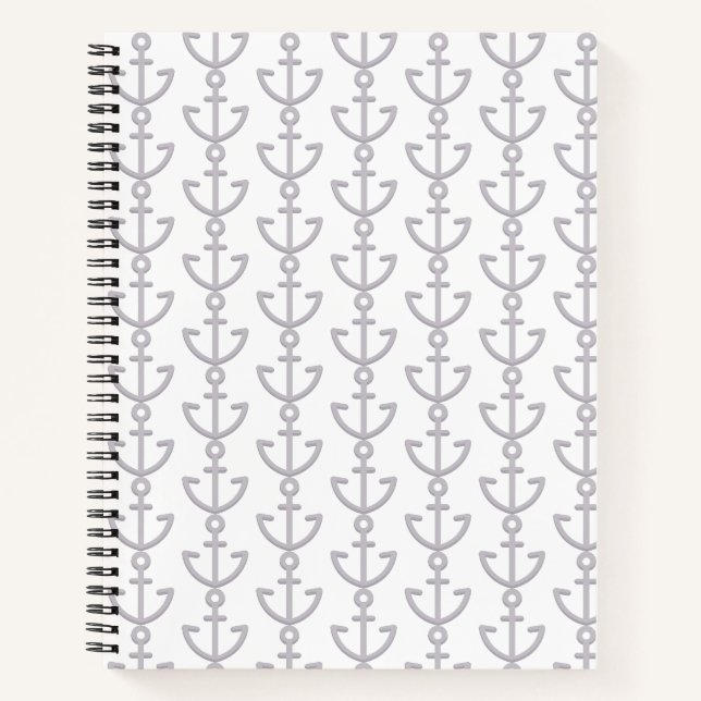 Ship Anchor Notebook (Front)