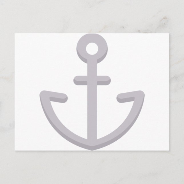 Ship Anchor Postcard (Front)