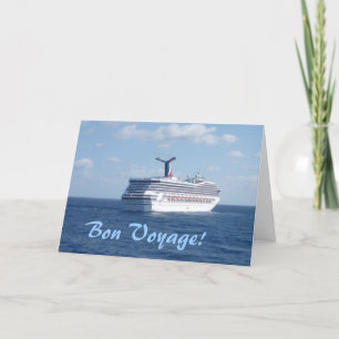 Ship at Sea Custom Card