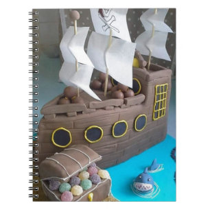 Ship cake 1 notebook