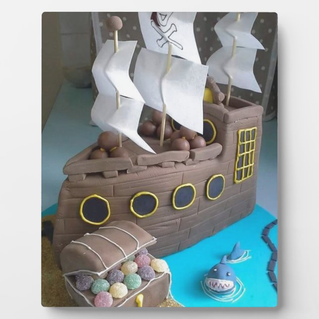 Ship cake 1 plaque (Front)