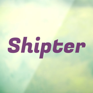 Ship Delivery Driver Car Window Decal