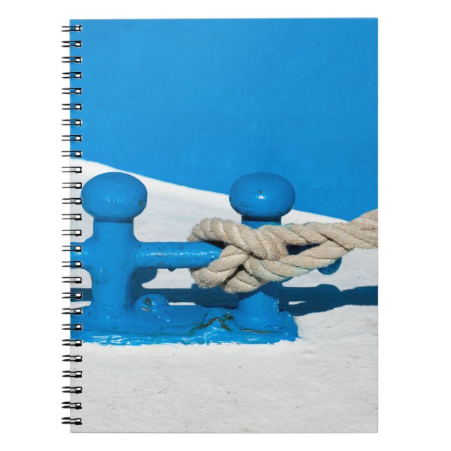 Ship Double Bollard w Rope Notebook (Front)