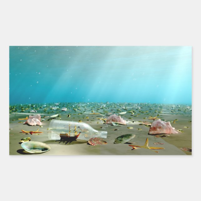 Ship-in-a-Bottle Wreck Stickers (Front)