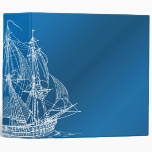 ship in blue binder