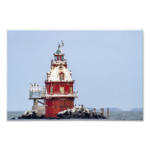 Ship John Shoal Lighthouse Photo Print