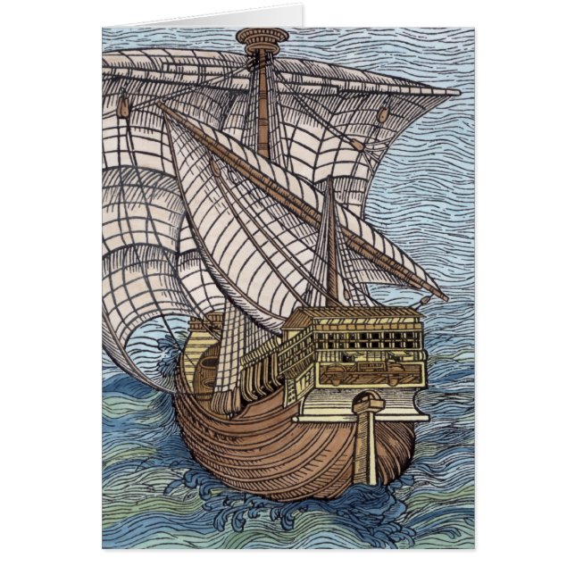 Ship of Columbus'Time' (Front)