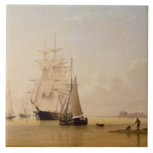 Ship Painting (oil on canvas) 2 Tile