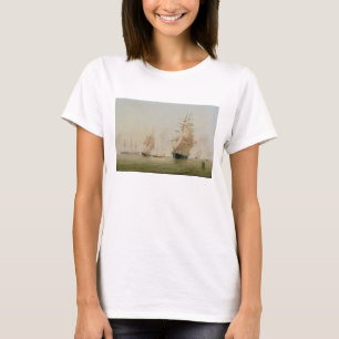 Ship Painting (oil on canvas) T-Shirt