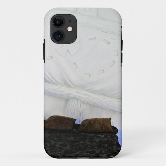 Ship Room at Hotel de Glace, Quebec, Canada Case-Mate iPhone Case (Back)